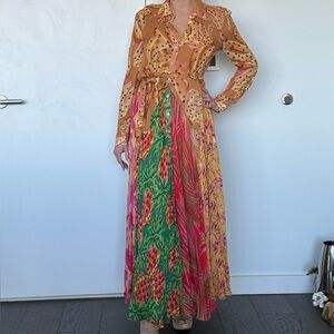 FARM Rio Women's Vibrant Long Sleeve Dress